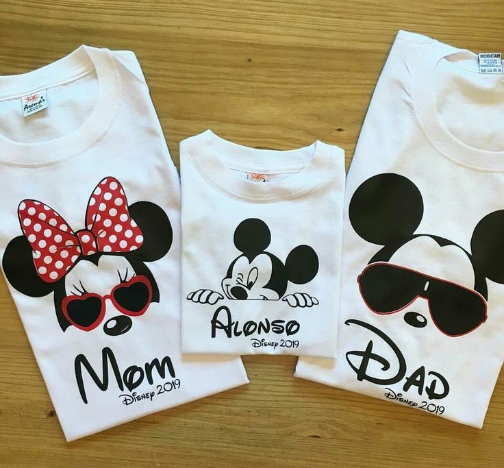 Camiseta manga corta  familia